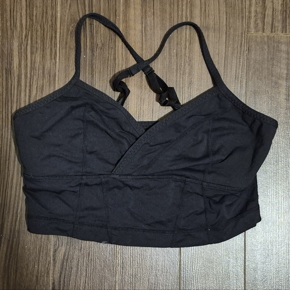 lululemon athletica Other - Lululemon Flow Y Bra Long Line – Black (Estimated XS–S)